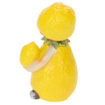 Artikel Zitronenkind Dekofiguren aus Polyresin 9 cm Gelb 3er-Set für Innenbereich