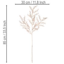 Artikel Künstlicher Zweig mit kleinen Beeren 85 cm champagnerfarben
