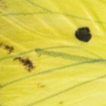 Artikel Schmetterlingszweig aus Kunststoff und Polyester 75 cm Gelb für Innen
