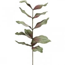 Artikel Künstliche Dekopflanze Zweig aus Schaumstoff Grün Rot Braun H68cm