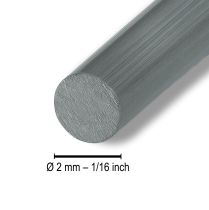 Artikel Aluminiumdraht Ø2mm Anthrazit Dekodraht Rund 480g