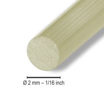 Artikel Aluminiumdraht Ø2mm Champagner Zierdraht Rund 480g
