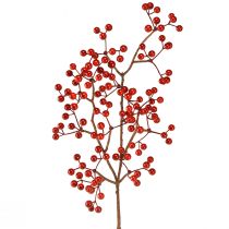 Artikel Beerenzweig Künstlich Rote Beeren Zweig Deko L50cm 2St