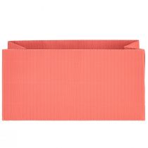 Artikel Blumentüte aus Papier mit Folie 24x12 cm Lachs Pink 6 Stück