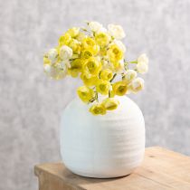 Artikel Bouquet künstliche Ranunkeln Weiß 32cm 5 Zweige für Wohnraumdekoration