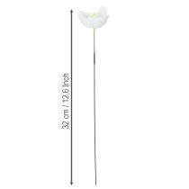 Artikel Künstliche Christrose Weiß am Draht, 32cm, 50 Stück