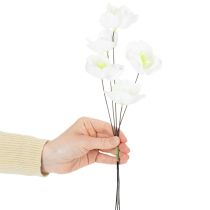 Artikel Künstliche Christrose Weiß am Draht, 32cm, 50 Stück