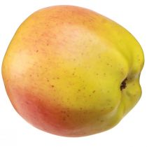 Artikel Deko-Apfel aus Kunststoff Ø9cm in Gelb und Rot für Innenbereich