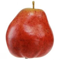 Artikel Dekoration Birnen künstlich Kunststoff Rot Ø5,5cm H6,5cm 12 Stück