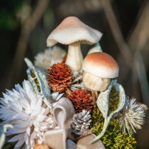 Artikel Deko Pilze zum Stecken Braun Dekopilze Herbst 3,5/5,5cm 16 St