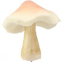Artikel Deko-Pilze aus Kunststoff zum Stecken, Braun, 3,5 cm / 5,5 cm, 16 Stück