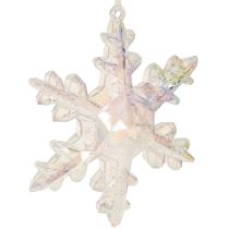 Artikel Deko-Schneeflocken Kunststoff Irisierend Ø14–15cm 2er Set
