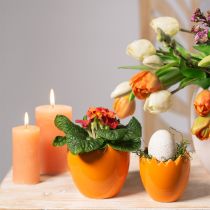 Artikel Deko Übertopf Ostern Bunte Ostereier Keramik Ø11cm 4 St