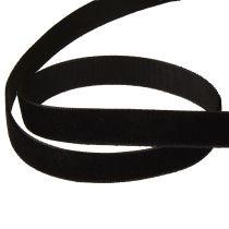 Artikel Samtband Schwarz 10mm x 20m Polyamid Dekoband