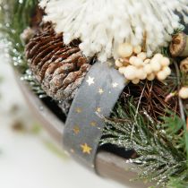Artikel Samtband mit goldenen Sternen für Dekoration und Geschenkverpackung
