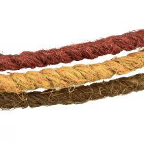 Artikel Dekoring-Set Jute Ø 30 cm Gelb Braun Ocker 3 Stück