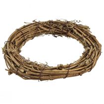 Artikel Dekokranz Rebenholz Natur Ø15cm 6 Stück