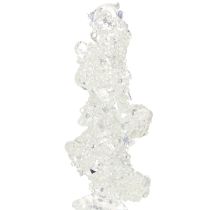 Artikel Eiszapfen Baumschmuck Kunststoff mit Glitzer 17,5 cm 4 Stück