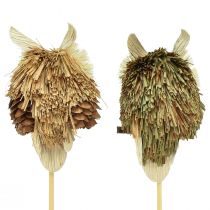 Artikel Eulen Deko Blumenstecker Herbstdeko Natur Ø4cm H8cm 4St