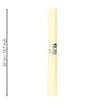 Artikel Krepppapier Champagner 50x250cm lichtecht für Bastel- und Dekorationsarbeiten