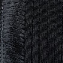 Artikel Fransenband Schwarz 4cm aus Polyester für Dekorationen, 25m