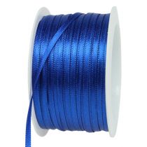 Geschenkband Blau 3mm 50m