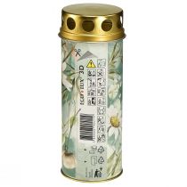 Artikel Grablicht mit Motiv Trauerdeko Ø6cm H17cm 6St