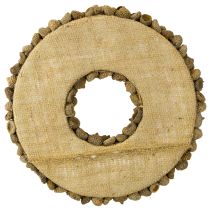 Artikel Herbstkranz aus Eichelkapseln Ø30cm Naturbraun Tür- und Wanddekoration
