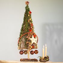 Artikel Holz Tannenbaum Deko Holzdeko Natur Äste Reben 25x10x50cm