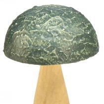 Artikel Holz-Deko-Pilze sortiert 11×7,5 cm in Herbstfarben, 3 Stück