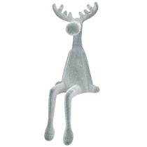 Artikel Kantenhocker Elch Deko Kantensitzer H31cm Grau 3 St