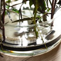 Artikel Großer Ikebana Kenzan-Ring aus Metall mit 474 Messingnadeln
