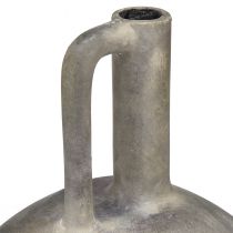 Artikel Keramikvase Krug Antik Optik Keramik Grau Rost H27cm