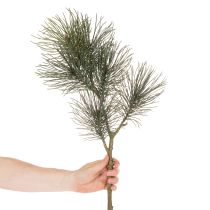 Artikel Künstlicher Kiefernzweig mit Zapfen 70cm grün für Tisch- und Vasendekoration