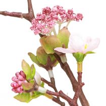 Artikel Kirschblütenzweig Rosa 95cm aus Kunststoff mit biegsamem Zweig