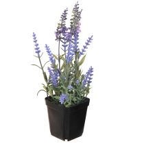 Artikel Künstlicher Lavendel im Topf Blühende Kunstpflanzen 25cm