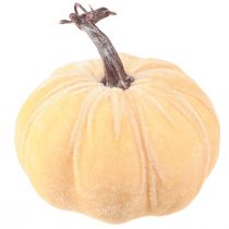 Artikel Kunststoff Kürbis Deko Ø13cm H11,5cm Herbstfarben Gelb Braun Orange 3er-Set
