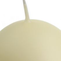 Kugelkerzen 80mm Creme 6St