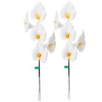 Artikel Künstliche Calla weiß 35cm mit gelbem Stempel 10er-Set