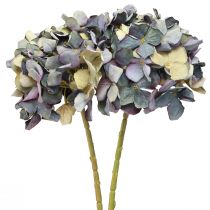 Artikel Künstliche Hortensien Blau Ø15cm L58cm 2er-Set