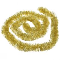 Artikel Glamouröse Goldene Lametta-Girlande 270cm– Perfekt für festliche und elegante Dekorationen