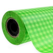 Artikel Manschettenpapier karo maigrün 25cm 100m