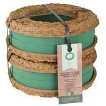 Artikel OASIS Biolit Ring aus Nasssteckschaum Ø 24 cm, 4 Stück