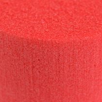 Steckmasse Zylinder Ø8cm Rot 6St