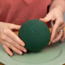 Artikel Steckschaum-Kugel grün Ø12cm, 5 Stück