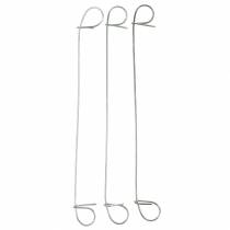 Artikel Ösenbindedraht Silber Verzinkt 1mm x 120mm 100 St