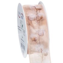 Artikel Organzaband Baumwollblüten Dekoband Rosa 40mm 15m