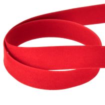 Artikel Samtband Rot Zierband Dekoband Band Samt 15mm 7m