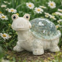 Artikel Schildkröte Keramikfigur als Blickfang im Wohnbereich dekorative Figur 22cm