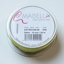 Artikel Schleifenband Punkte Muster für dekorative Geschenkverpackung 1,5cm 20m